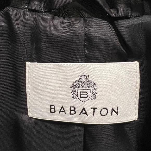 Babaton agency blazer Relaxed-fit Vegan Leather blazer size S - Picture 6 of 6